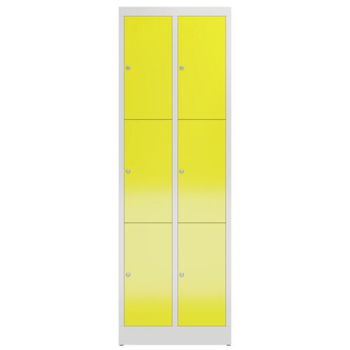 Schließfachschrank ClassiX, 6 Fächer
