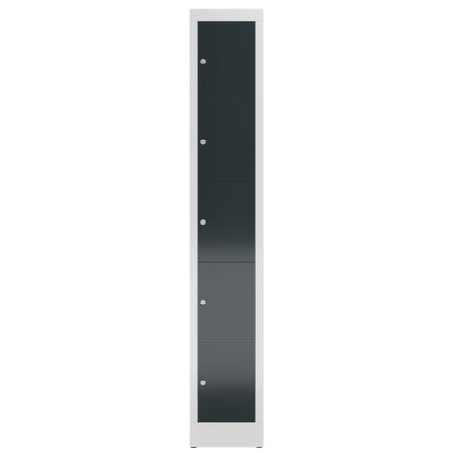 Schließfachschrank ClassiX, 5 Fächer