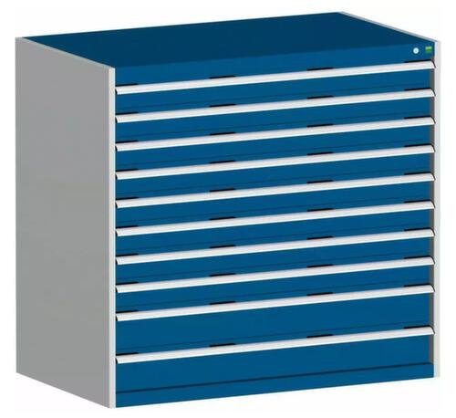 bott Großraum-Schubladenschrank cubio, 10 Schublade(n)