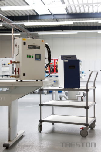 Treston ESD-Etagenwagen 1000x530 mm, Traglast 300 kg, 4 Etagen