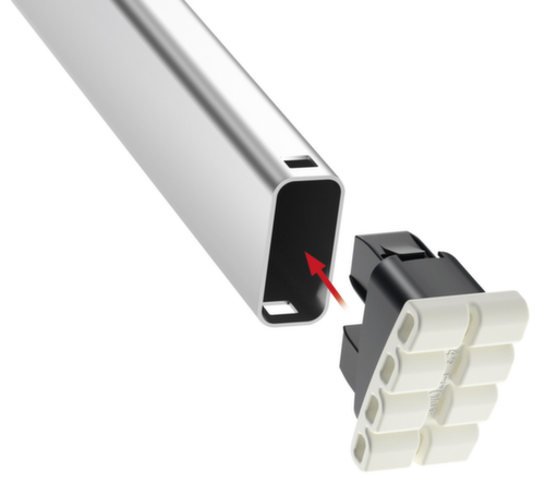 Hailo Wechselfuß-Set EasyClix Living für Stufenstehleiter