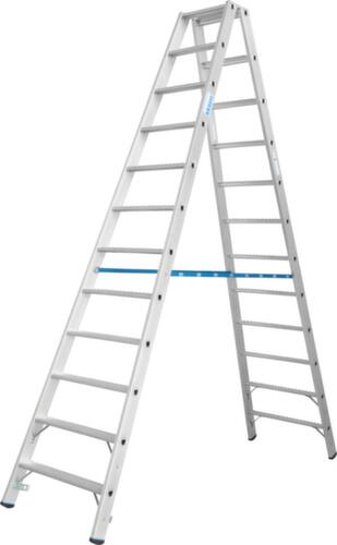 Krause Stufen-Doppelleiter STABILO® Professional, 2 x 12 Stufen mit R13-Belag