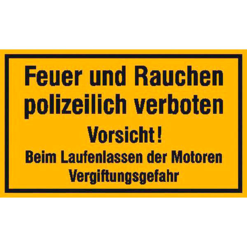 Hinweisschild SafetyMarking® für Tankanlagen