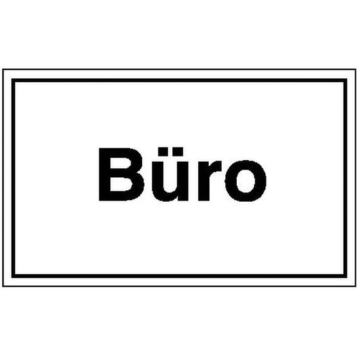 Hinweisschild SafetyMarking®, "Büro"
