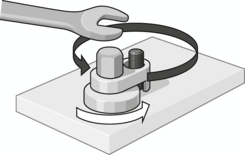 GEDORE 1.28/2 Stehbolzenausdreher 8 - 19 mm
