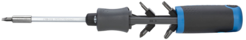 GEDORE 2169-012 Magazin-Schraubendreher mit Knarrenfunktion