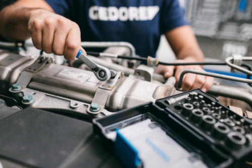 GEDORE 2093 U-20 Umschaltknarre 1/4"