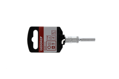 GEDORE R41004509 Steckschlüsseleinsatz 1/4" 6-kant 4.5 mm Länge 50 mm