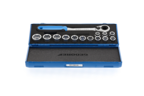 GEDORE 19 SKU-20 Steckschlüssel-Satz 1/2"