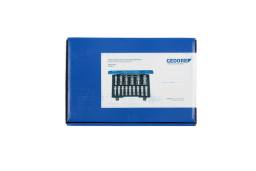 GEDORE D 19 L-015 Steckschlüssel-Satz 1/2" 15-teilig UD 10-32 mm