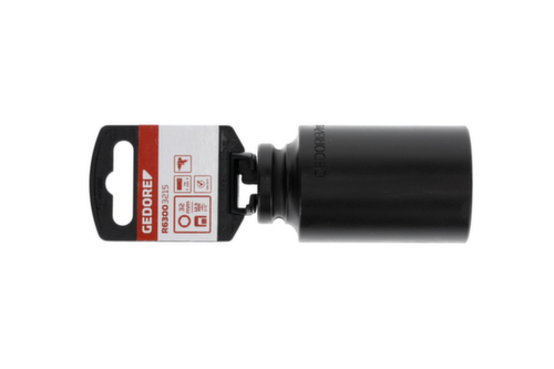 GEDORE R63003215 Kraftschraubereinsatz 1/2" 6-kant 32 mm Länge 78 mm