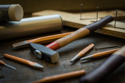 GEDORE 600 H-800 Schlosserhammer ROTBAND-PLUS mit Hickorystiel