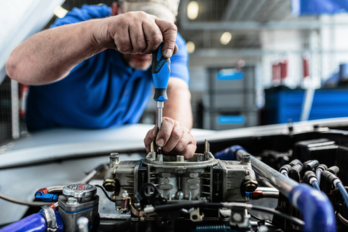 GEDORE 2160SK PH 3 3K-Schraubendreher mit Schlagkappe Kreuzschlitz PH 3