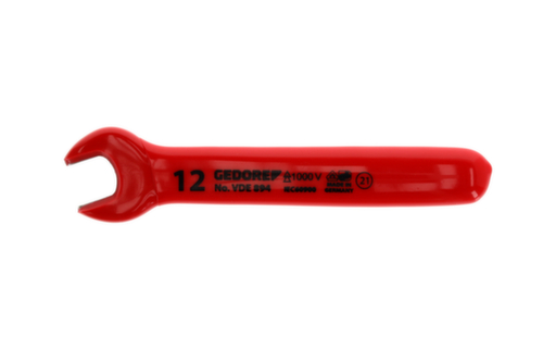 GEDORE VDE 894 12 VDE-Einmaulschlüssel 12 mm