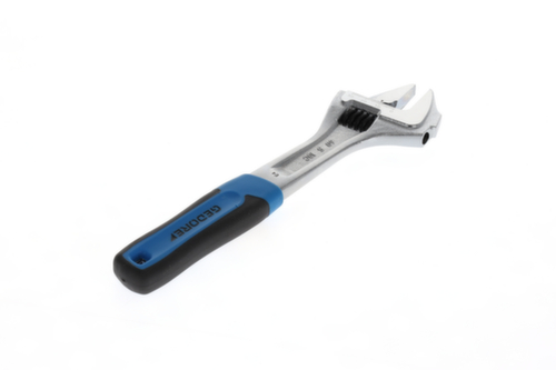 GEDORE 60 S 10 JC Einmaulschlüssel 10" verstellbar verchromt 2K-Griff