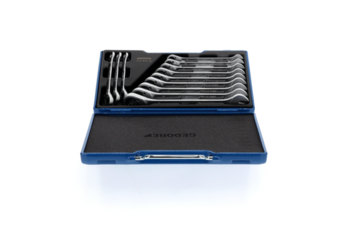 GEDORE 7 UR-012 Satz Maulschlüssel mit Ringratsche