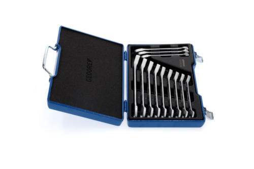 GEDORE 7 UR-012 Satz Maulschlüssel mit Ringratsche