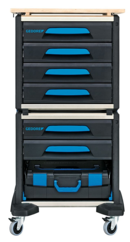 GEDORE 1110 WMW S-02 WorkMo B2 mit Werkzeugsortiment 72-tlg