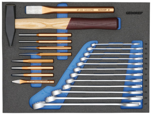 GEDORE 1110 WMW S-02 WorkMo B2 mit Werkzeugsortiment 72-tlg