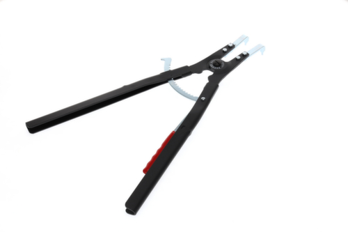 GEDORE 8000 A 61 Montagezange für Außensicherungsringe gewinkelt 252-400mm