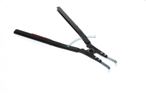 GEDORE 8000 A 61 Montagezange für Außensicherungsringe gewinkelt 252-400mm