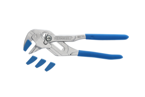 GEDORE SB 183 7 TC S-001 Zangenschlüssel-Set 7" TC m. getauchtem Griff u. 4 Schonbacken