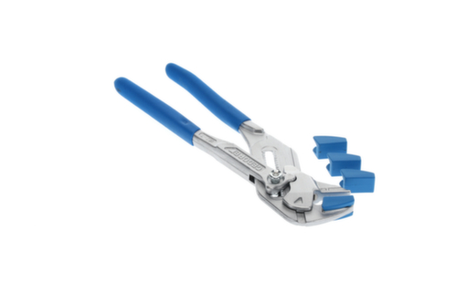 GEDORE SB 183 7 TC S-001 Zangenschlüssel-Set 7" TC m. getauchtem Griff u. 4 Schonbacken