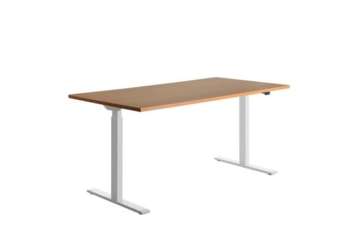 Topstar Elektrisch höhenverstellbarer Schreibtisch E-Table Smart mit T-Fußgestell