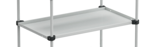 Treston ESD-Etagenwagen 1000x530 mm, Traglast 300 kg, 4 Etagen