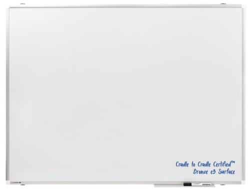 Legamaster Emailliertes Whiteboard PREMIUM PLUS in weiß, Höhe x Breite 1200 x 1800 mm
