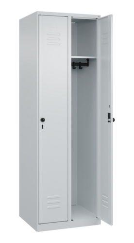 C+P Spind Classic Plus mit 2 Abteilen, Abteilbreite 300 mm