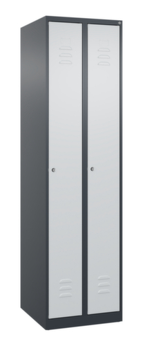 C+P Spind Classic Plus mit 2 Abteilen, Abteilbreite 250 mm