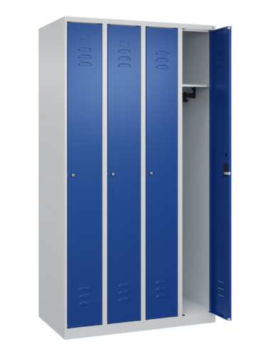 C+P Spind Classic Plus mit 4 Abteilen, Abteilbreite 250 mm