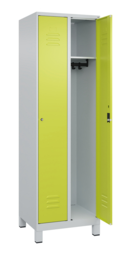 C+P Spind Classic Plus mit 2 Abteilen, Abteilbreite 300 mm