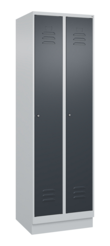C+P Spind Classic Plus für Schwarz-Weiß-Trennung, Abteilbreite 300 mm