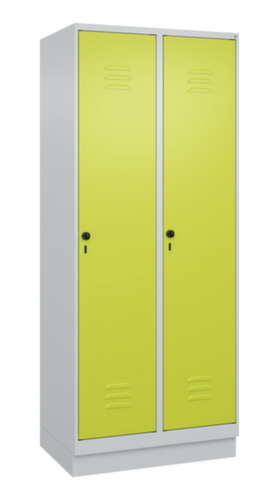 C+P Spind Classic Plus für Schwarz-Weiß-Trennung, Abteilbreite 400 mm