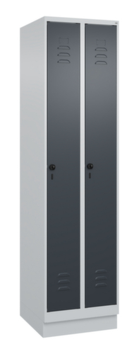 C+P Spind Classic Plus mit 2 Abteilen, Abteilbreite 250 mm