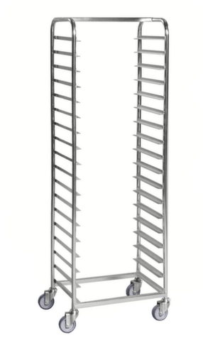 Kongamek Tablettwagen, Traglast 150 kg, 18 Etagen