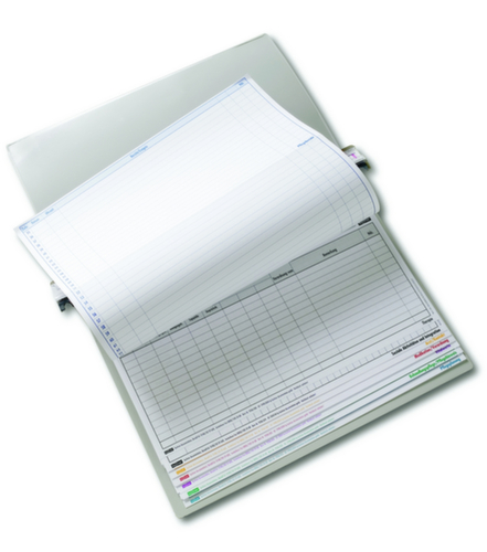 BOI Pflegemappe signal-line zum Einhängen, grau