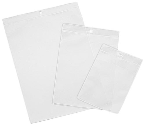 EICHNER Sichttasche mit Schutzlasche, transparent, DIN A5
