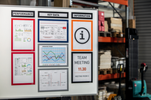 Durable Inforahmen DURAFRAME® MAGNETIC TOP magnetisch, DIN A3, Rückseite magnetisch