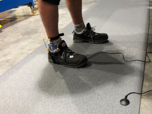 ESD-Anti-Ermüdungsmatten-Set ELEKTRA, Länge x Breite 200 x 1200 mm