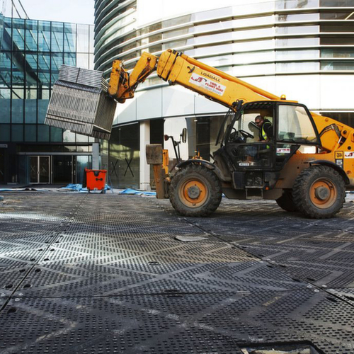 Bodenschutzmatte EuroMat TTEM, Länge x Breite 2410 x 1200 mm