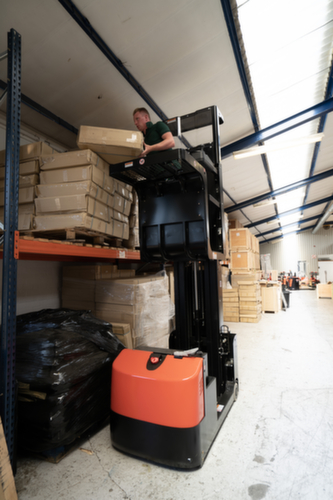 EP Kommissionierer JX1, 500 kg Traglast, Polyurethan/Polyurethan