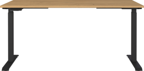Elektrisch höhenverstellbarer Schreibtisch GW-MAILAND 7908 mit T-Fußgestell