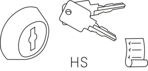 C+P Zylinderschloss Evolo