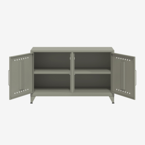 Bisley Sideboard Fern Cabby mit Kabeldurchlass und -halter
