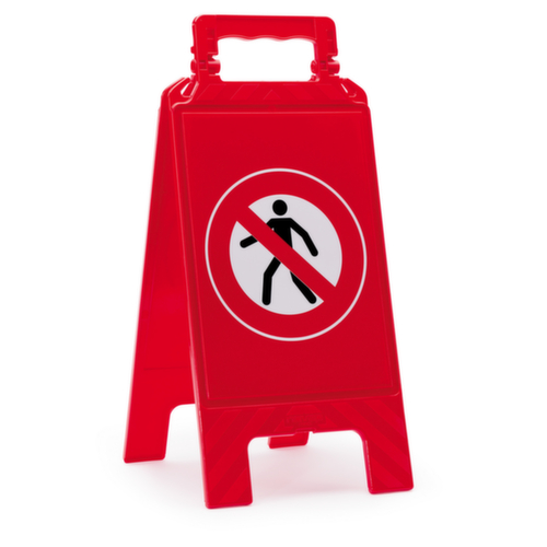 Warnaufsteller aus PP