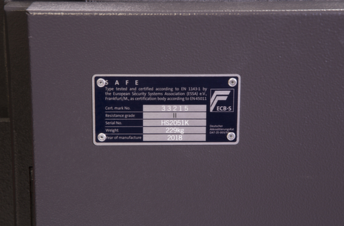 Phoenix Safe Hochsicherheitstresor Mercury