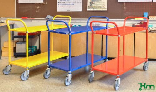 Kongamek Etagenwagen 900x440 mm, Traglast 250 kg, 2 Etagen